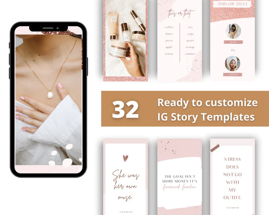 IG Story Templates | Canva Instagram Templates | Social Media Story Templates