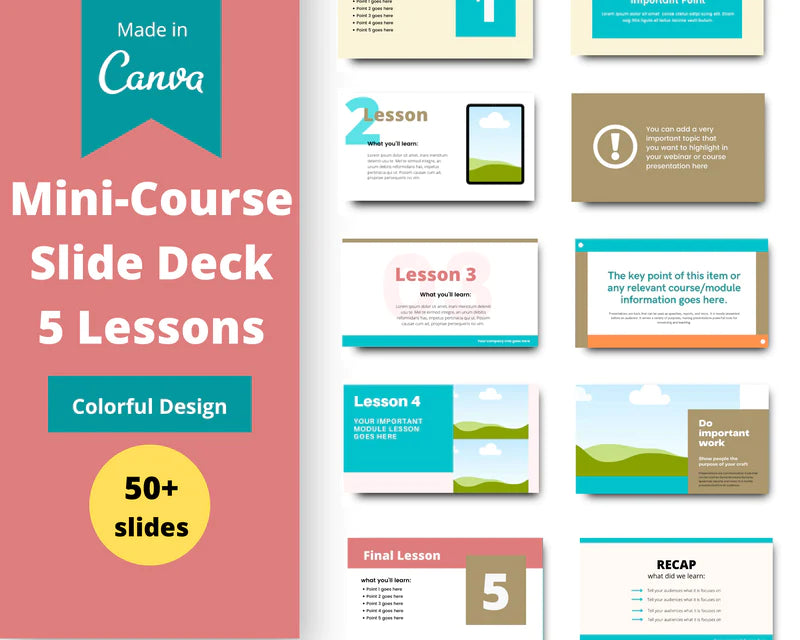 Canva Slide Decks