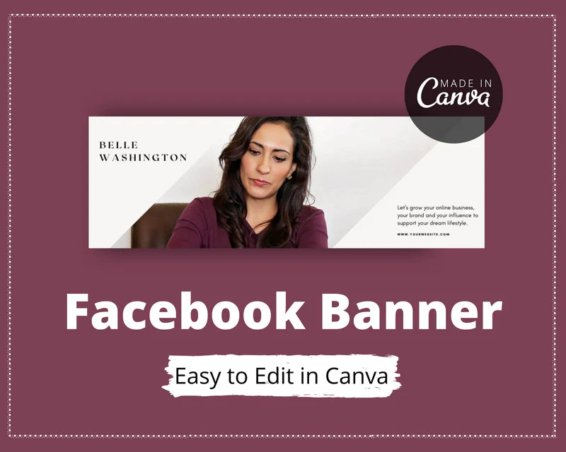 Facebook Timeline Cover Templates, Facebook Banner in Canva