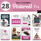 Pinterest Templates Canva - Pinterest Pins Canva Templates - Pinterest Board - Commercial Use