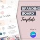 Canva Brand Kit Template | Mini Brand Board Template | Commercial Use