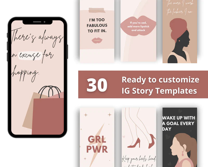 Instagram Story Templates | Canva Instagram Templates | Insta Story Templates