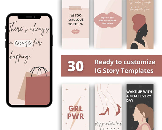 Instagram Story Templates | Canva Instagram Templates | Insta Story Templates
