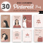 Pinterest Templates Canva - Pinterest Pins Canva Templates - Pinterest Board - Commercial Use