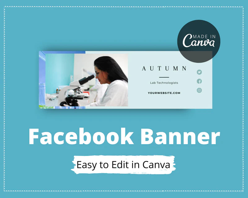 Facebook Timeline Cover Templates, Modern Facebook Banner in Canva