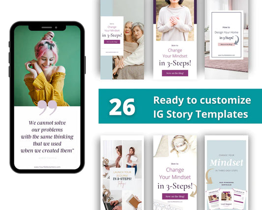 Instagram Story Templates | Insta Story Templates | Customizable Instagram Story Templates