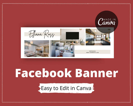 Facebook Timeline Cover Templates, Canva Template, Web Banner, Photo Banner, Facebook Template