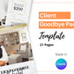 Client Good Bye Packet, Client Exit Canva Template, Offboarding Kit