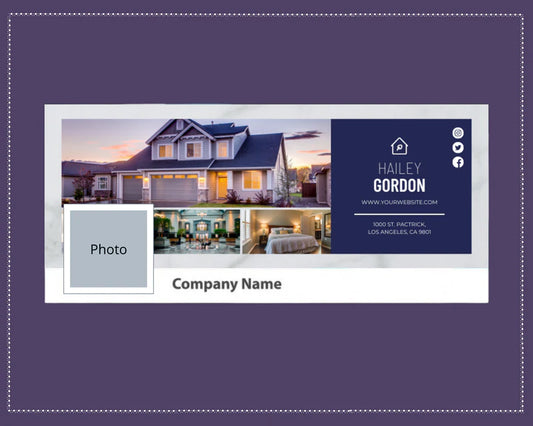 Facebook Timeline Cover Templates, Purple Facebook Banner in Canva