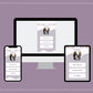 Instagram Link in Bio in Canva | IG Landing Page | Instagram Website | Commercial Use