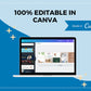 Editable LinkedIn Banner | Canva Template | Linked In | Branding | Header Template | Commercial Use