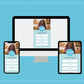 Instagram Link in Bio in Canva | IG Landing Page | Instagram Website | Commercial Use