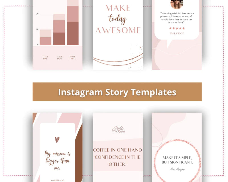 IG Story Templates | Canva Instagram Templates | Social Media Story Templates