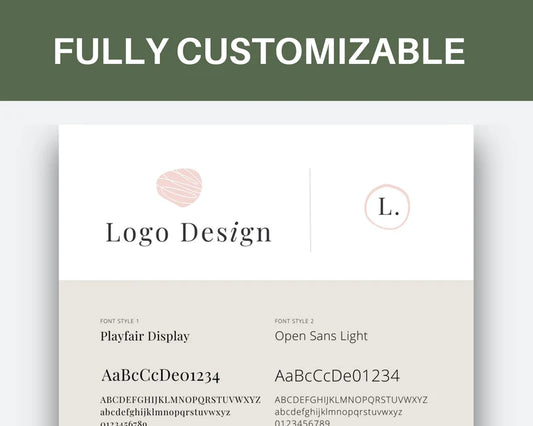 Canva Brand Kit Template | Mini Brand Board Template | Commercial Use
