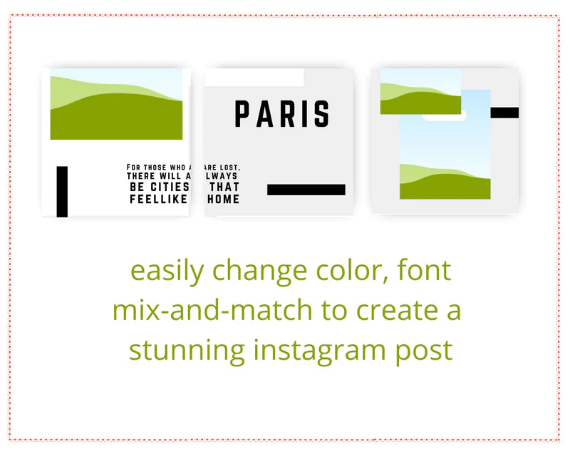 Instagram Puzzle Feed | Instagram Branding Kit | Instagram Layout | IG Grid Canva Templates 18 Posts