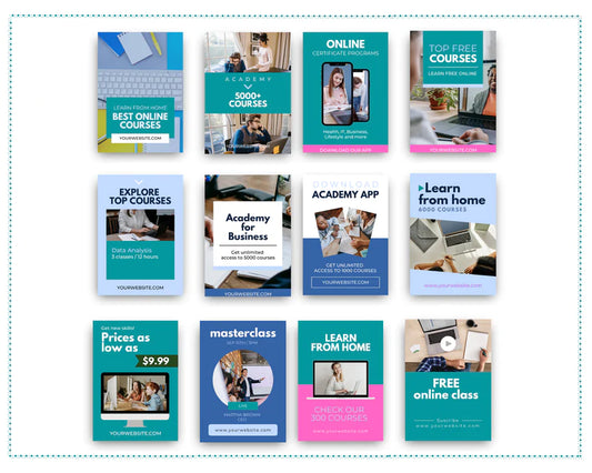 Pinterest Templates Canva - Pinterest Pins Canva Templates - Pinterest Board - Commercial Use