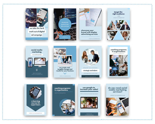 Pinterest Templates Canva - Pinterest Pins Canva Templates - Pinterest Board - Commercial Use