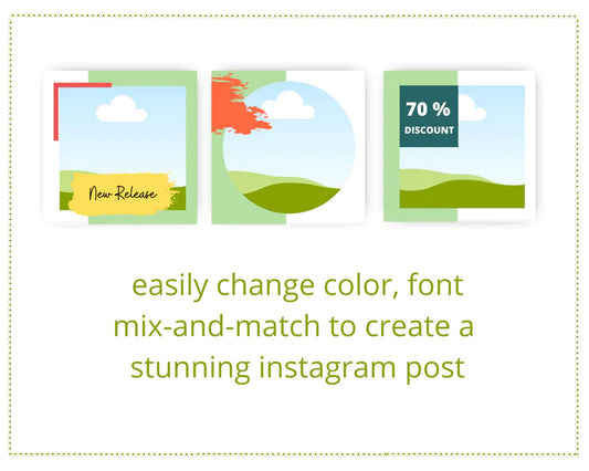 Instagram Puzzle Feed | Instagram Branding Kit | Instagram Layout | IG Grid Canva Templates 15 Posts