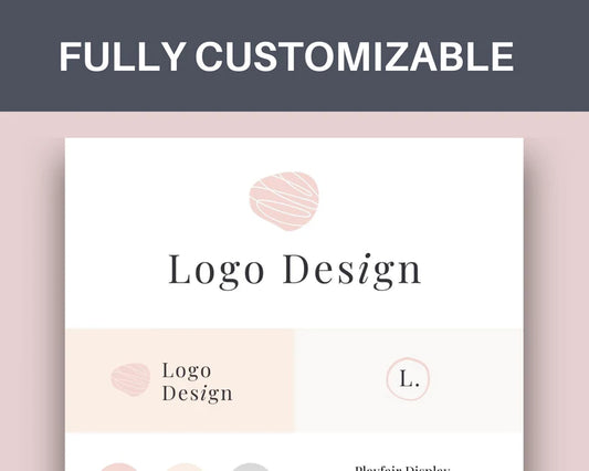 Canva Brand Kit Template | Mini Brand Board Template | Commercial Use