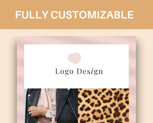 Canva Brand Kit Template | Mini Brand Board Template | Commercial Use