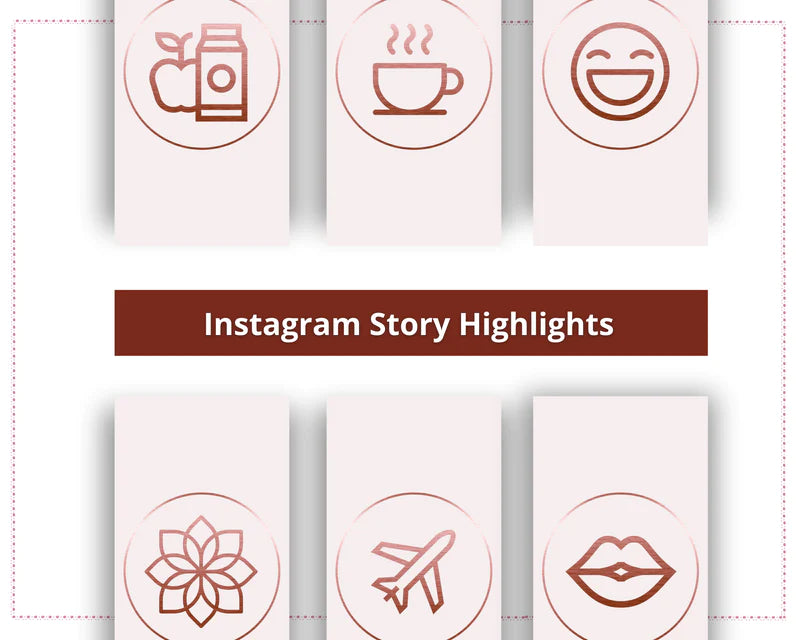 Instagram Highlights | Instagram Templates | IG Story Templates | Customizable IG