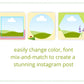 Instagram Puzzle Feed | Instagram Branding Kit | Instagram Layout | IG Grid Canva Templates 15 Posts
