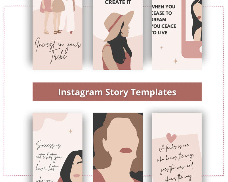 Instagram Story Templates | Canva Instagram Templates | Insta Story Templates