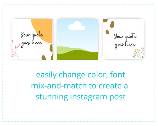 Instagram Puzzle Feed | Instagram Branding Kit | Instagram Layout | IG Grid Canva Templates 15 Posts