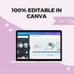 Email Signature Template | Gmail Signature Design | Editable Canva Signature Design