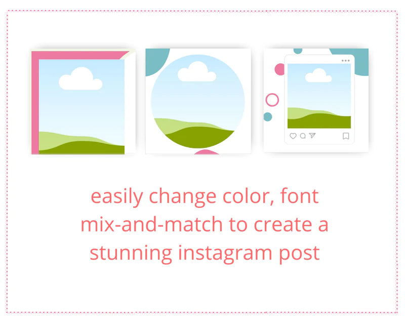 Instagram Puzzle Feed | Instagram Branding Kit | Instagram Layout | IG Grid Canva Templates 15 Posts