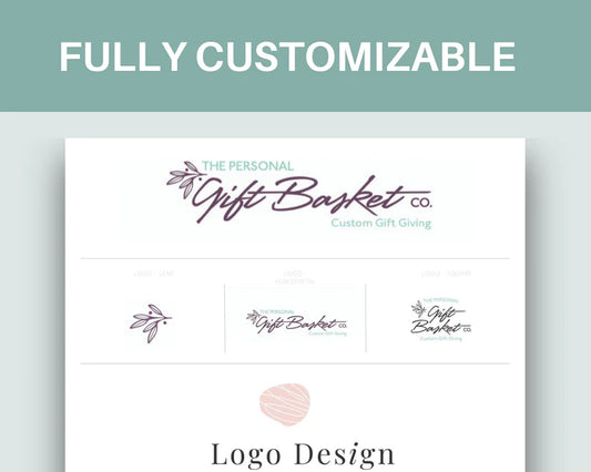 Canva Brand Kit Template | Mini Brand Board Template | Commercial Use