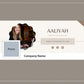 Facebook Timeline Cover Templates, Neutral Facebook Banner in Canva