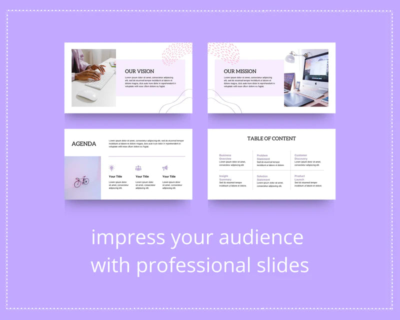 Business Plan Slide Deck Presentation | Startup Slide Deck in Canva | Commercial Use