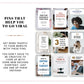 Pinterest Templates Canva - Pinterest Pins Canva Templates - Pinterest Board - Commercial Use