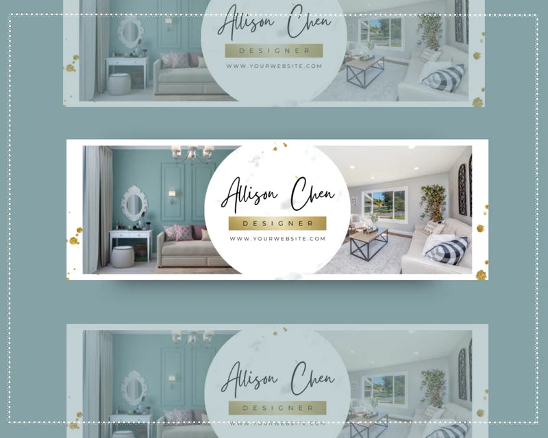 Facebook Timeline Cover Templates, Real Estate Facebook Banner in Canva