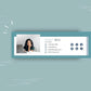 Email Signature Template | Gmail Signature Design | Editable Canva Signature Design