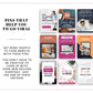 Pinterest Templates Canva - Pinterest Pins Canva Templates - Pinterest Board - Commercial Use