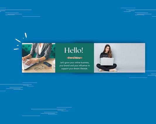 Editable LinkedIn Banner | Canva Template | Linked In | Branding | Header Template | Commercial Use
