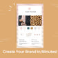 Canva Brand Kit Template | Mini Brand Board Template | Commercial Use