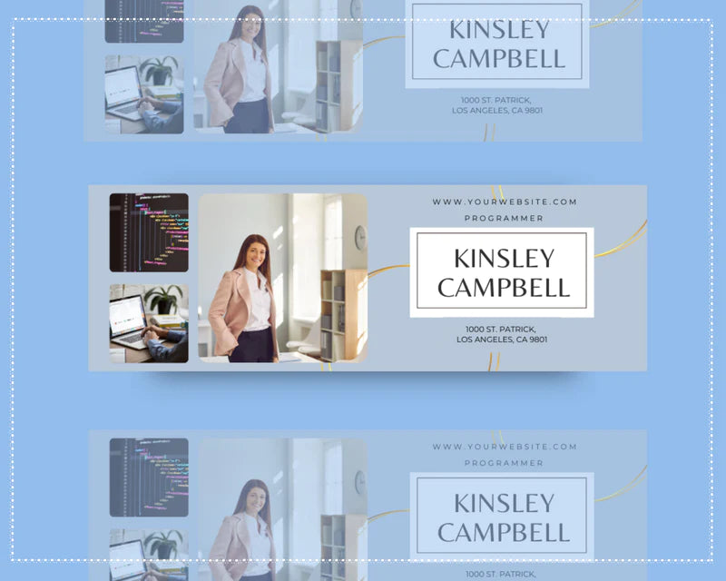 Facebook Timeline Cover Templates, Winter Facebook Banner in Canva