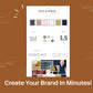 Canva Brand Kit Template | Mini Brand Board Template | Commercial Use