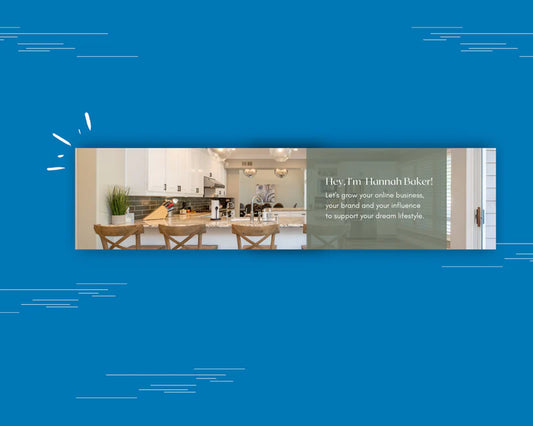 Editable LinkedIn Banner | Canva Template | Linked In | Branding | Header Template | Commercial Use