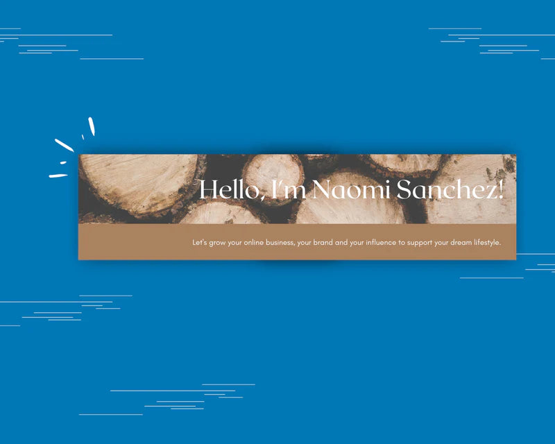 Editable LinkedIn Banner | Canva Template | Linked In | Branding | Header Template | Commercial Use