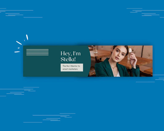 Editable LinkedIn Banner | Canva Template | Linked In | Branding | Header Template | Commercial Use