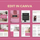 Neutral Lead Magnet Template | Lead Magnet Design in Canva | Commercial Use