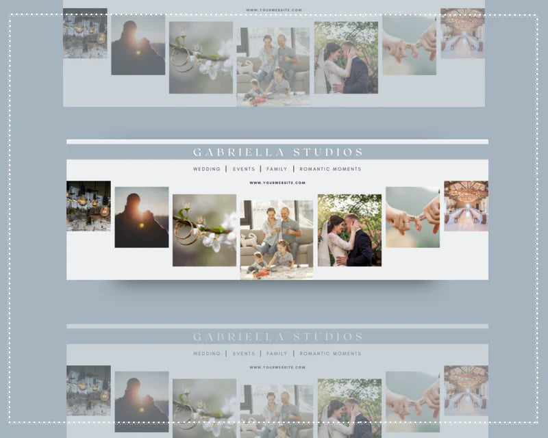 Facebook Timeline Cover Templates, Canva Template, Web Banner, Photo Banner, Facebook Template