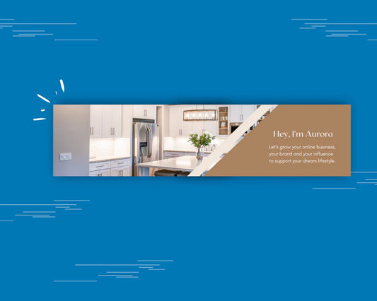 Editable LinkedIn Banner | Canva Template | Linked In | Branding | Header Template | Commercial Use