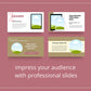 Online course slide deck | Webinar slide deck | Course slides