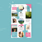 Instagram Puzzle Feed | Instagram Branding Kit | Instagram Layout | IG Grid Canva Templates 15 Posts