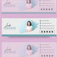 Email Signature Template | Gmail Signature Design | Editable Canva Signature Design